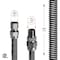 Flextron Gas Line Hose 1/2'' O.D.x24'' Length 3/8" FIPx1/2" MIP Fittings, Stainless Steel Flexible Connector FTGC-SS38-24J - alternate 2